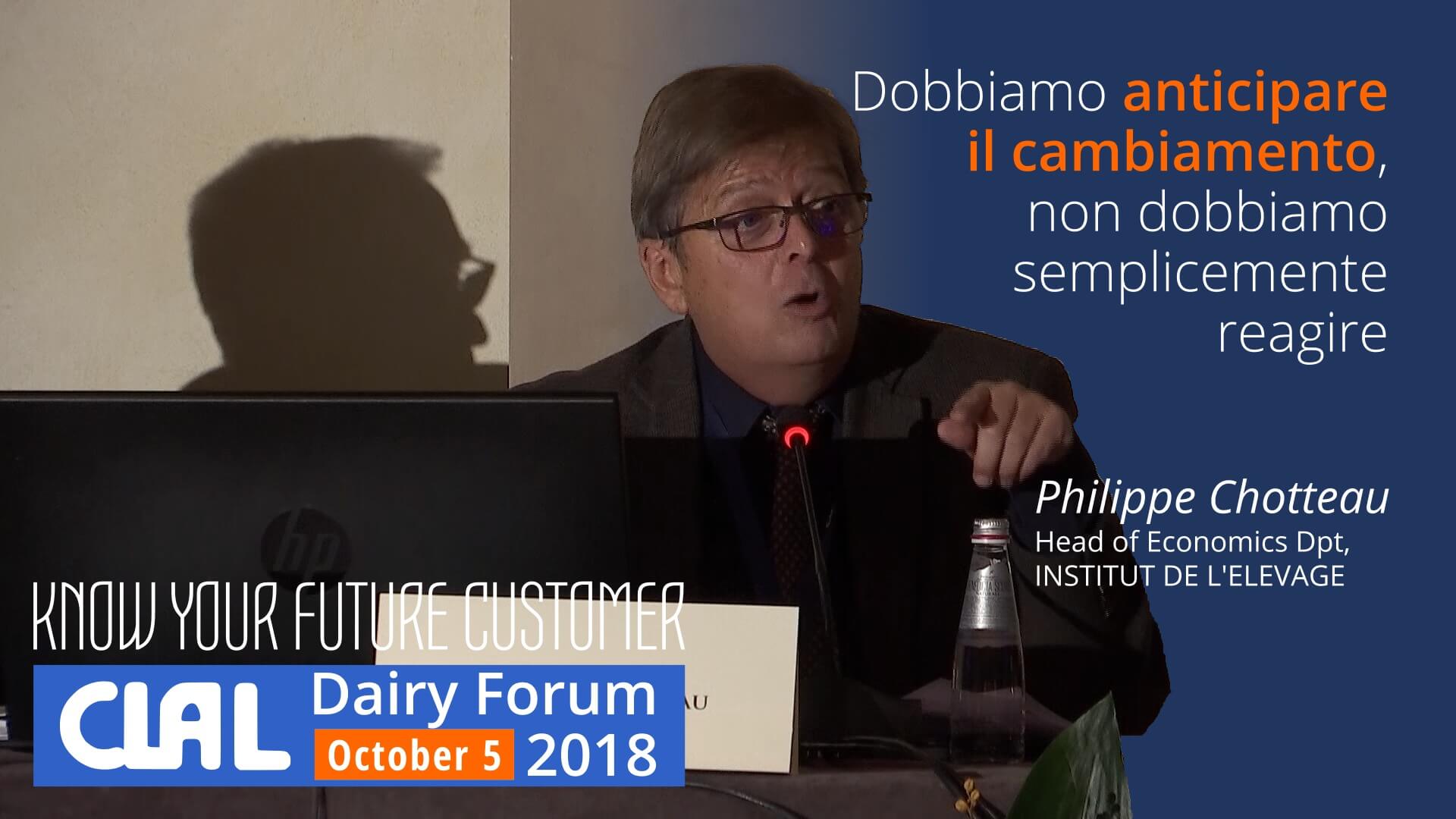 Philippe Chotteau | CLAL Dairy Forum 2018