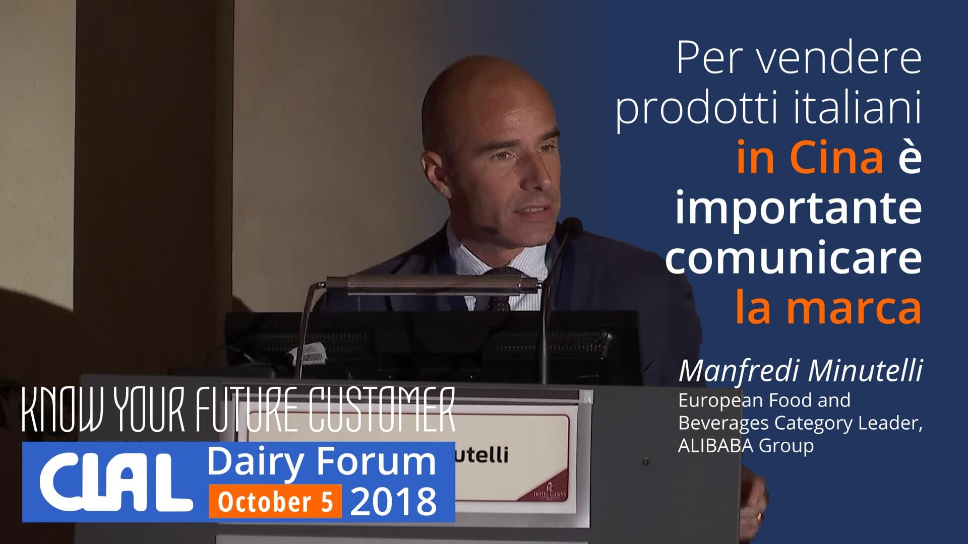 Manfredi Minutelli | CLAL Dairy Forum 2018